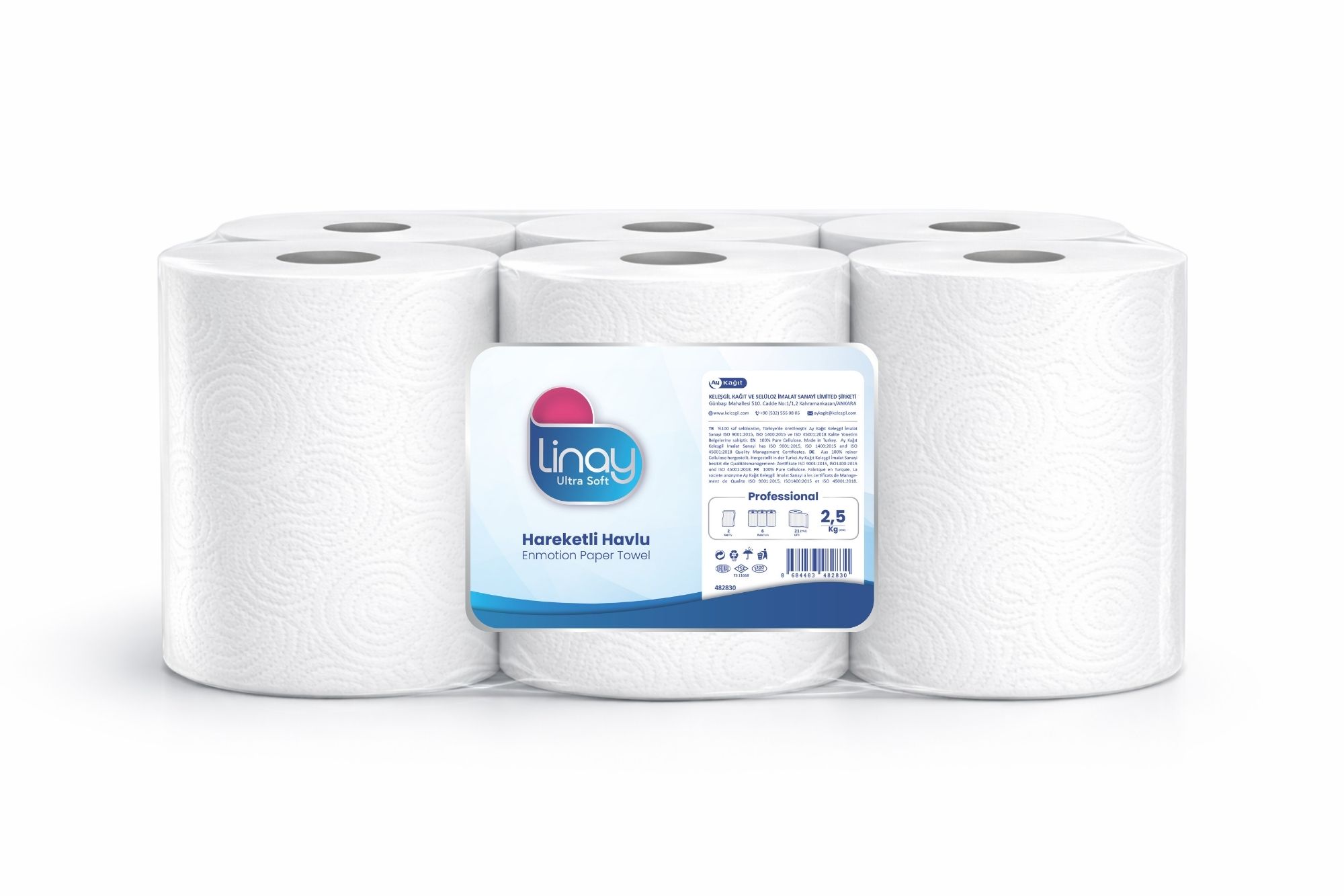 Linay Professional Hareketli Havlu 2.5 kg